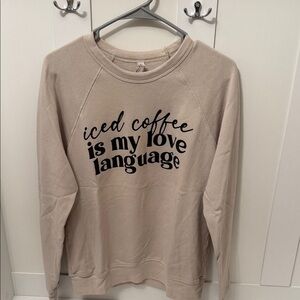 Bella Canvas Cream Graphic Sweater